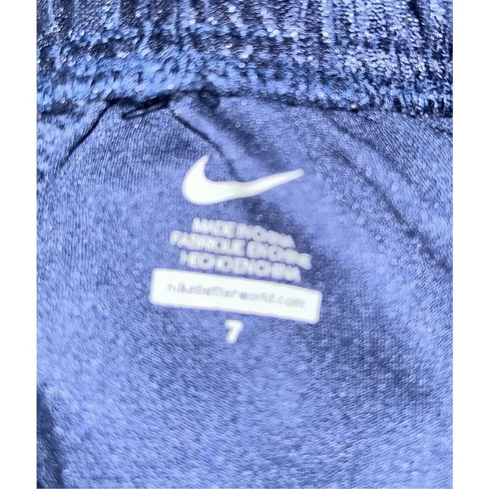 Boys Nike blue athletic shorts size 7
